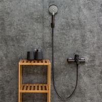 Душевой гарнитур Orange Графит арт-LM53gr — фото 9, Душевые гарнитуры на держателе