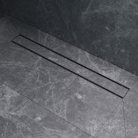 Душевой лоток AM.PM PrimeFlow 70 с Черной матовой решеткой / под плитку Tile арт-W02SC-U11-070-04BM — фото 10, Душевые лотки