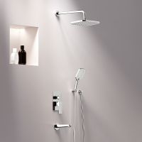 Душевая система Damixa Gala Хром арт-953510000 — фото 10, Встраиваемые душевые комплекты