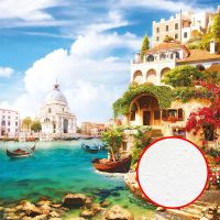 Фреска Ortograf Венеция 6575 Фактура бархат FX Флизелин (2,7*2,7) Разноцветный, Город/Пейзаж арт-6575 (бархат FX) — фото 1, Фрески