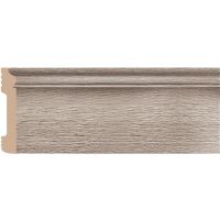 Плинтус Decomaster 2400x79x13 мм арт-D005-77 — фото 1, Плинтуса напольные