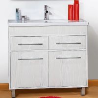 Тумба под раковину Бриклаер Чили 90 Светлая лиственница арт-4627125415029 — фото 1, Тумбы под раковину