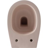 Унитаз Allen Brau Fantasy подвесной Розовый без сиденья арт-4.11004.SM — фото 7, Подвесные унитазы