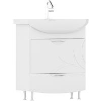 Тумба под раковину Volna Adel 70.2Y Белая арт-tnADEL70.2Y-01 — фото 1, Тумбы под раковину