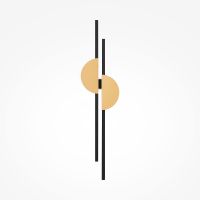 Товар: Настенный светильник Maytoni Modern Skyline Латунь Черный арт-MOD179WL-L22BS4K - фото 5 Настенный светильник Maytoni Modern Skyline Латунь Черный арт-MOD179WL-L22BS4K — фото 5, Бра