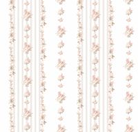 Обои Milassa Classic Флизелин (1*10,05) Бежевый, Цветы/Полоса арт-LS4 002 — фото 1, Обои для стен