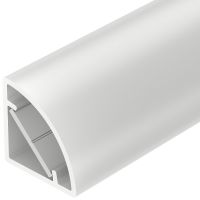 Профиль алюминиевый Arlight накладной Серебристый арт-023166 — фото 1, Профили для светодиодных лент