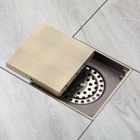 Душевой трап Gappo с решеткой Бронза арт-G81005-4 — фото 12, Трапы для душа