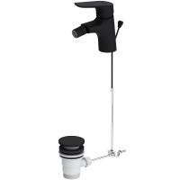 Смеситель для биде Damixa Jupiter Черный матовый арт-770240300 — фото 3, Смесители для биде