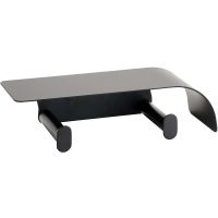 Держатель туалетной бумаги Bemeta Organic Black Черный матовый арт-167112160 — фото 1, Держатели туалетной бумаги