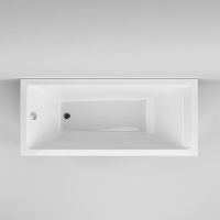 Акриловая ванна AM.PM Gem 160х70 без гидромассажа арт-W93A-160-070W-A — фото 1, Акриловые ванны