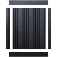 Финишный молдинг HIWOOD 2700x50x17 мм арт-LF1 BK114K — фото 2, Панели