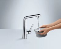 Смеситель для кухни Hansgrohe Metris S Хром арт-14883000 — фото 2, Смесители для кухни