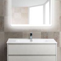 Тумба под раковину BelBagno Kraft 100 подвесная Bianco Opaco арт-KRAFT-1000-2C-SO-BO — фото 2, Тумбы под раковину