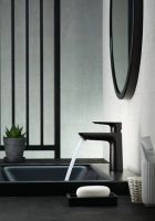 Смеситель для раковины Hansgrohe Talis E Черный матовый арт-71710670 — фото 3, Смесители для раковины