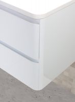 Тумба под раковину BelBagno подвесная Bianco Lucido арт-ALBANO-800-2C-SO-BL — фото 2, Тумбы под раковину