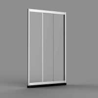 Душевая дверь Veconi Vianno VN-31 100 профиль Хром стекло прозрачное арт-VN31-100-01-C5 — фото 7, Раздвижные душевые двери