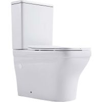 Унитаз компакт Aquanet Elegant C1 Rimless без бачка с сиденьем Микролифт арт-280958 — фото 2, Напольные унитазы