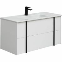 Товар: Тумба под раковину Allen Brau Reality 100 подвесная Белая матовая арт-1.32007.WM - фото 9 Тумба под раковину Allen Brau Reality 100 подвесная Белая матовая арт-1.32007.WM — фото 9, Тумбы под раковину