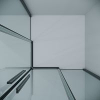 Душевой уголок Grossman Galaxy 100х100 профиль Графит сатин стекло прозрачное арт-300.K33.01.1010.42.00 — фото 8, Квадратные душевые уголки