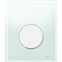 Клавиша смыва Tece Loop Urinal Glass для писсуара Зеленая Белая арт-9242651 — фото 1, Кнопки смыва