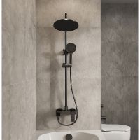 Товар: Душевая система Grossman Galaxy Графит брашированный арт-500.K35.01.420 - фото 7 Душевая система Grossman Galaxy Графит брашированный арт-500.K35.01.420 — фото 7, Душевые стойки