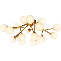 Потолочный светильник Maytoni Modern Dallas Белый Латунь арт-MOD545CL-20BS — фото 1, Накладные светильники