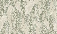 Обои Solo Willow Винил на флизелине (1,06*10) Бежевый/Зеленый, Листья арт-E201707 — фото 2, Обои для стен