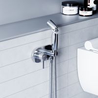 Гигиенический душ со смесителем Damixa Redblu Option Хром арт-212000000 — фото 2, Гигиенические души