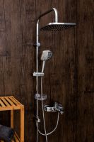 Душевая система Orange Merci Хром арт-M13-944cr — фото 6, Душевые стойки