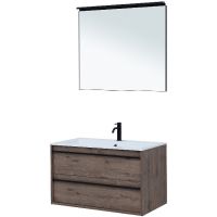 Товар: Тумба под раковину Aquanet Lino 90 подвесная Дуб веллингтон арт-253913 - фото 3 Тумба под раковину Aquanet Lino 90 подвесная Дуб веллингтон арт-253913 — фото 3, Тумбы под раковину