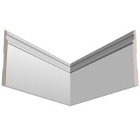 Плинтус Ultrawood 2000x180x15 мм арт-Base 051 i — фото 2, Плинтуса напольные