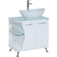 Тумба под раковину Bellezza Рио 70 R Белая арт-4633611241010 — фото 1, Тумбы под раковину