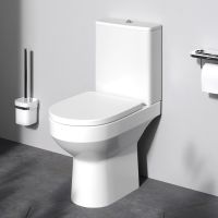 Унитаз компакт AM.PM Spirit V2.0 с бачком без сиденья арт-C708600WH — фото 7, Напольные унитазы