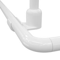 Карниз для ванны WasserKRAFT Kammel 90x90 Белый арт-SC-839090 — фото 3, Карнизы для ванной