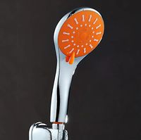 Ручной душ Frap Хром Оранжевый арт-F08-32 — фото 2, Лейки для душа