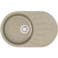 Кухонная мойка Bergg Z110 Песочная арт-B110Q005 — фото 1, Кухонные мойки