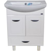 Тумба под раковину Bellezza Классик 60 Белая арт-4631909680015 — фото 1, Тумбы под раковину