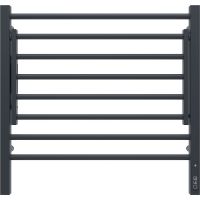 Электрический полотенцесушитель Terminus Горизонт П8 600х600 с полкой Черный муар арт-4670078543523 — фото 2, Электрические полотенцесушители