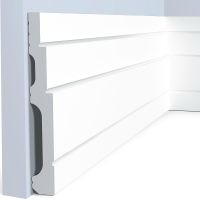 Плинтус HIWOOD 2000x180x24 мм арт-B180V2 — фото 1, Плинтуса напольные