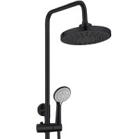 Товар: Душевая система Orange OneLife Черная матовая арт-P01-911b - фото 2 Душевая система Orange OneLife Черная матовая арт-P01-911b — фото 2, Душевые стойки