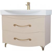 Тумба под раковину Bellezza Сесилия 105 Капучино арт-4639718110457 — фото 1, Тумбы под раковину