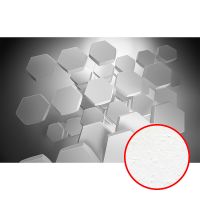 Фреска Ortograf 3D 33414 Фактура бархат FX Флизелин (4,3*2,7) Серый, Абстракция арт-33414 (бархат FX) — фото 1, Фрески