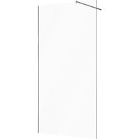 Душевая перегородка STWORKI Берген 110 MV-BE-110-CR профиль Хром глянцевый стекло прозрачное арт-583072 — фото 3, Душевые перегородки