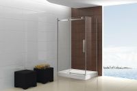 Душевая стенка Cezares Stylus 90 профиль Хром стекло прозрачное арт-STYLUS-O-M-90-FIX-C-Cr — фото 2, Боковые стенки