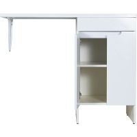 Товар: Тумба с раковиной Orange Optima 120 Белый глянец арт-OPD-120TUW+RAR - фото 3 Тумба с раковиной Orange Optima 120 Белый глянец арт-OPD-120TUW+RAR — фото 3, Тумбы с раковиной