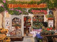 Фреска Ortograf Городской пейзаж живопись 11851 Фактура бархат FX Флизелин (3,7*2,7) Разноцветный, Город/Живопись арт-11851 (бархат FX) — фото 2, Фрески