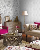 Товар: Обои Solo Anemone Винил на флизелине (1,06*10,05) Бежевый, Геометрия/Цветы арт-168544-23 - фото 3 Обои Solo Anemone Винил на флизелине (1,06*10,05) Бежевый, Геометрия/Цветы арт-168544-23 — фото 3, Обои для стен