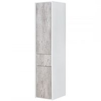 Шкаф пенал Roca Ronda 32 L подвесной Бетон Белый матовый арт-ZRU9303005 — фото 1, товары