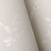 Обои Andrea Rossi Spectrum Pro Винил на флизелине (1,06*10) Бежевый/Белый, Листья арт-54382-2 — фото 2, Обои для стен